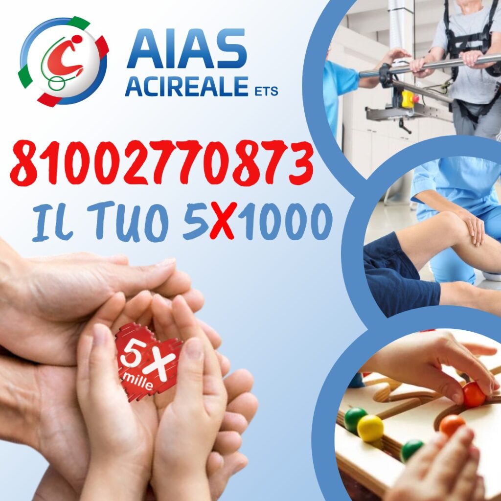Dona il 5 x Mille all’Aias di Acireale